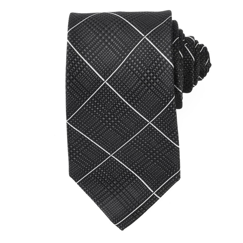 Michi Kolondon Brand Necktie, Made in Japan, 100% Silk, Jacquard