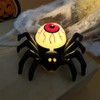 Halloween Spider Eyeball LED Tealight for Spooky Decor – Flameless