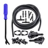 AUCELI Windshield Washer Hose Kit 22 Pcs Set, 4M Washer