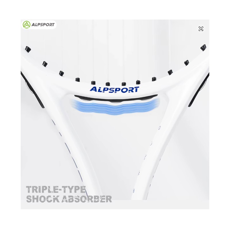 Toolzia Tennis Racket - Lightweight Aluminum Alloy Racket for Beginners