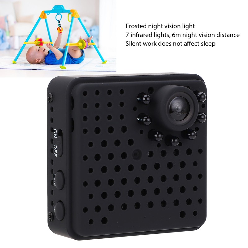Mini Wifi Security Camera IR Night Vision Motion Detection 1150mAh
