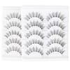 KFZR 10 Pairs False Eyelashes Lashes Natural Look Reusable Fake