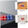 Sosoport 10pcs Mini Tabletop Shuffleboard Set for Compact Indoor Game