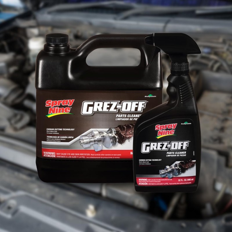 Spray Nine 22701 Grez-Off Heavy Duty Degreaser, 1 Gallon (Packaging