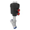Garosa Pneumatic Steam Valve, Air Actuated Thread Angle Seat Valve,