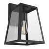 Design House 588608-BLK Hayward Modern Classic 1 Indoor/Outdoor Dimmable Wall