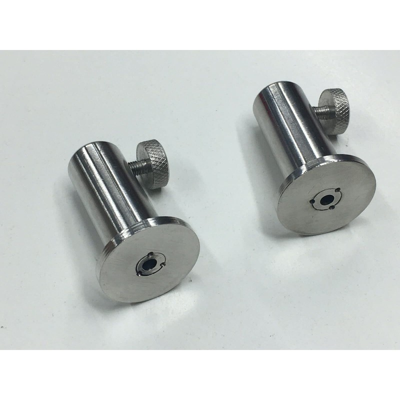 TMC 2 x Stainless Steel Stage Stands with screws for