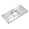 Aluminium Router Table Insert Plate for Woodworking Benches Milling Trimming