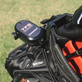 Alphard Golf 2020 TFS Tether Follow Sensor V2 - Clip n Go, No Remote, Adjusts Speed and Direction to Match Your Every Movement on The Golf Course. Attach to Your cart.