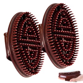 2 Pack Meridian Pressure Brush, Meridian Body Massage Brushs for Back Legs Arms, Relieve Muscle Fatigues Meridians Brushes Massages Tool for Men & Women