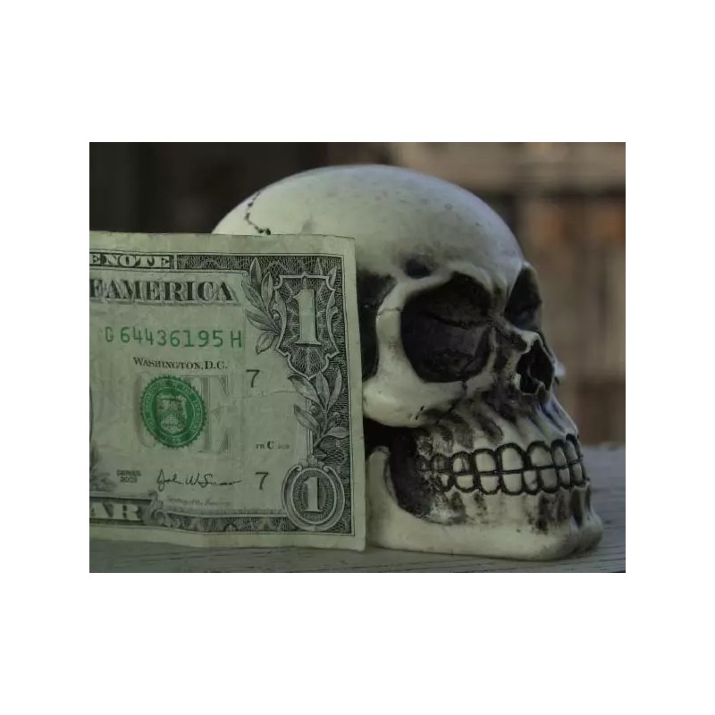 BawdyPartz m10-1.5 Large Skull Gear Shift Knob Hot Rat Street