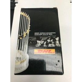 2005 World Series Champions Chicago White Sox Replica Trophy Baseball DHL 41/2”