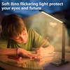White crown LED Desk Lamp Dimmable Table Lamp Reading Lamp