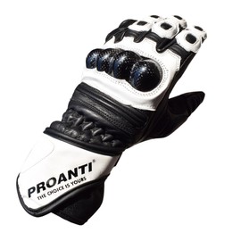 PROANTI Motorcycle Gloves Race Leather Motorcycle Men Women Gloves – Size XXL