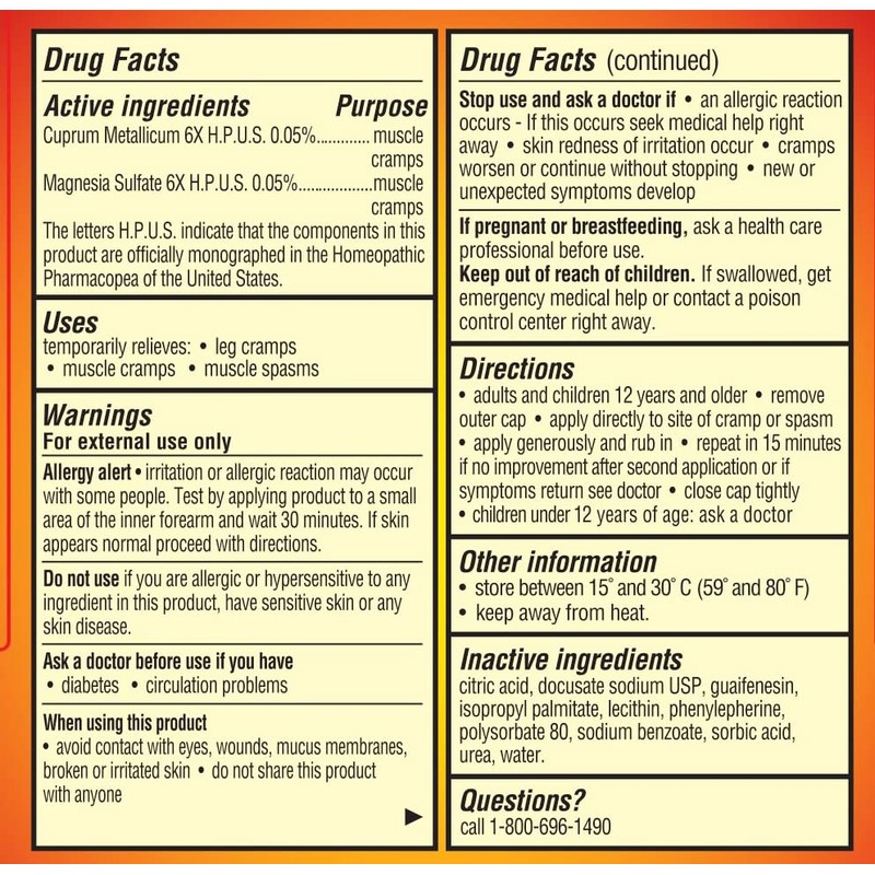 Cramp 911 ROLL-ON - 4.5 ml