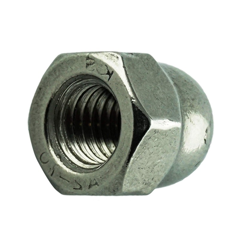 M12 (10 pieces) Acorn Nuts High Shape - Stainless Steel