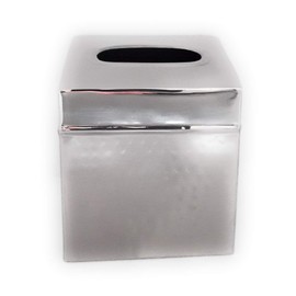 3SCompany Bath Accessories Hammered Two Tone Tissue Cover