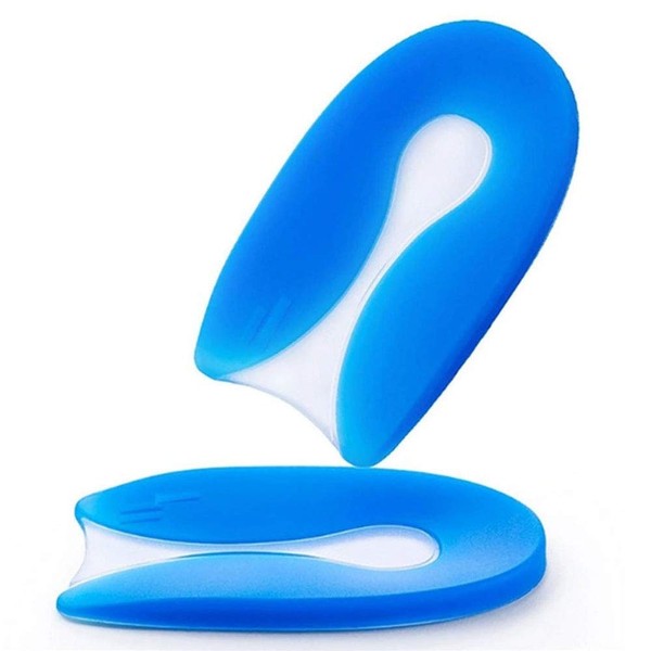 U-Shaped Silicone Heel Cushion,Plantar Fasciitis Pad Designed for Painful Heel