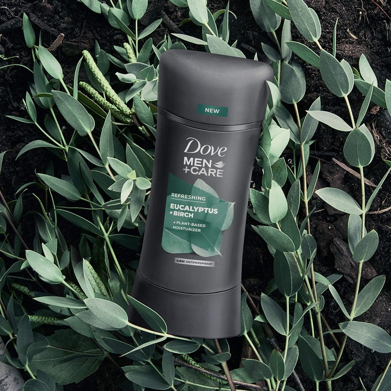Dove Men+Care Antiperspirant Deodorant Antiperspirant Eucalyptus + Birch Natural Inspired