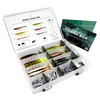Zanderfang - Finesse Box 95 Pieces - 30 Rubber Fish