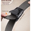 Tactical Belt for Men,BULLIANT Men Stretch Nylon Web Gift Belt