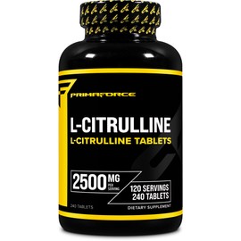 Primaforce L-Citrulline 2500mg, 240 Tablets, 120 Servings