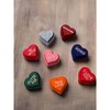 Set of 8: Variety Conversation Heart Fidget Clickers - Fun