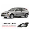 TUSDAR Headlight Assembly Set for 2000-2004 Ford Focus Factory Style