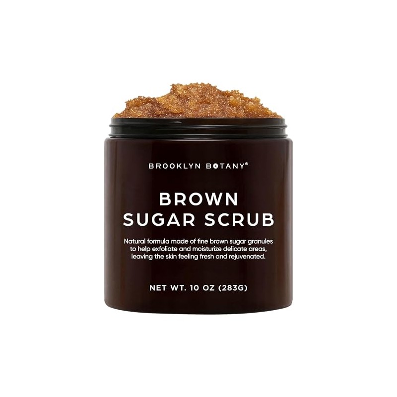 BROOKLYN BOTANY - Exfoliante de azúcar morena 283 g (Brown