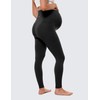 Buttergene Womens Clouduxi Maternity Leggings Over The Belly 25'' Soft