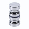 Glass Door Handle - Aluminum Alloy Dia Single Glass Door