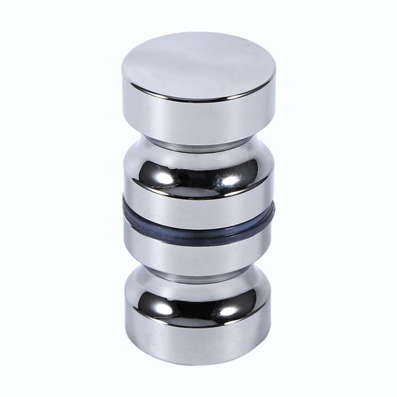 Glass Door Handle - Aluminum Alloy Dia Single Glass Door
