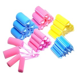xelea Magic Sponge Foam Cushion Hair Styling Rollers Popular Foam Soft Sponge Hair Roller Hair Curler Roller (2.0mm)