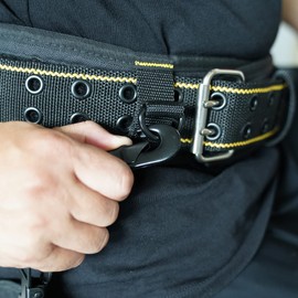 MELOTOUGH Firefighter Glove Strap Glove Holder Clip with 2 Alligator Clip Easy Hold All Your Glove,Reflective Hi-Vis Lime for Quick Access (Alligator Clip 2 head-Lime)