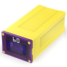 AUPROTEC JCASE Block Fuse Female OTO J Japan 20A - 60A, 60A Ampere Yellow