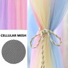 Rainbow Mosquito Net for Double Bed 4 Corner Post Elegant