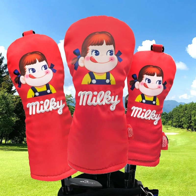 HOKUSHIN TRADING OHC0086 Golf Headcover, Utility Headcover, Milky UT, Bag