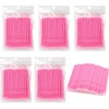 500 microcepillos aplicadores, microhisopos, varitas desechables para rímel de pestañas,