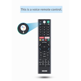 RMF-TX310U Replace Voice Remote Control for Sony Smart 4K Smart Bravia TV XBR-43X800G XBR-49X900F XBR-49X800G XBR-55X800G XBR-65X800G XBR-65X900F XBR-75X900F XBR-75X800G XBR-85X900F XBR-85X850F