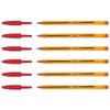 BIC Cristal Fine Ballpoint Pen Line Colour: Red Pack of