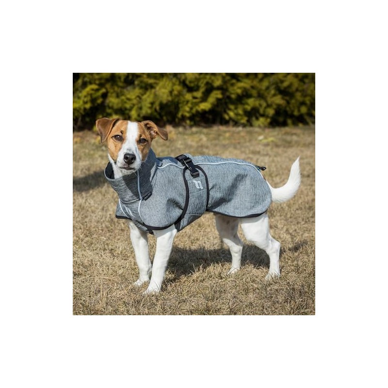 Back on Track Bark Allround Dog Coat 40 cm Grey