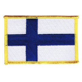 Flags Finland Flag Patch Flag FRITZE® + Free Sticker