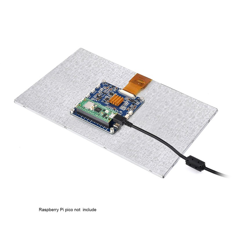 Coolwell 10.1 Inch DVI Display Module for Raspberry Pi Pico