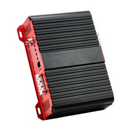 1-Channel Class D Monoblock Car Amplifier 1500W RMS MAX Stable 1/2/4 Ohm Remote Subwoofer Level Control for Car AudioDefault: Default