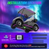 6PCS Golf Cart LED Underglow Light Kit, Golf Cart RGB