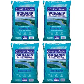Coast of Maine Penobscot Blend, 1 cu ft (Pack of 4) Organic and Natural Planting Mix for Trees, Shrubs and Perennials