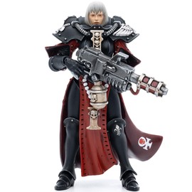 BEERISE JOYTOY 1/18 Action Figures - Warhammer 40,000 Adepta Sororitas Battle Sister Sister Ludwenna - 4‘’,Classic Character,Collectible,Age 15 and Above