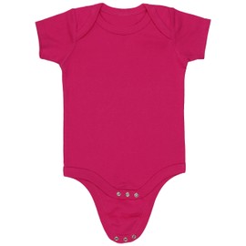 ToBeInStyle Infants Boys Girls Lap Shoulder Bodysuit - HPink - 12M