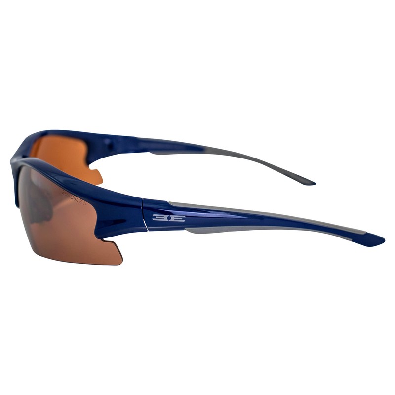 EPOCH Eyewear Epoch 1 Inlaid hule anteojos de sol, Marco Azul.