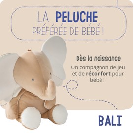 Noukie's - Children's Comforter - Small Plush Toy Bali - Velvety Cuddly Toy - Size Suitable for Children (25 cm)